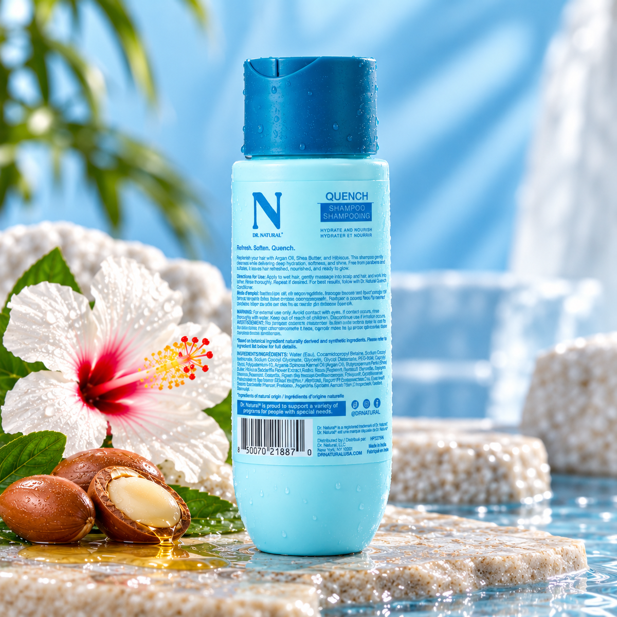 Dr. Natural Quench Shampoo – Hydrate & Nourish