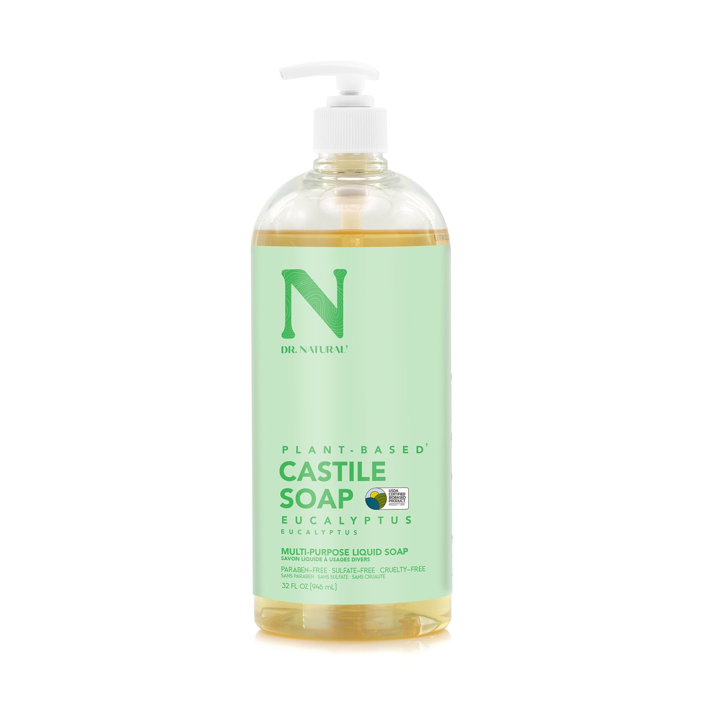 Liquid Castile Soap (16oz) - 4 Pack