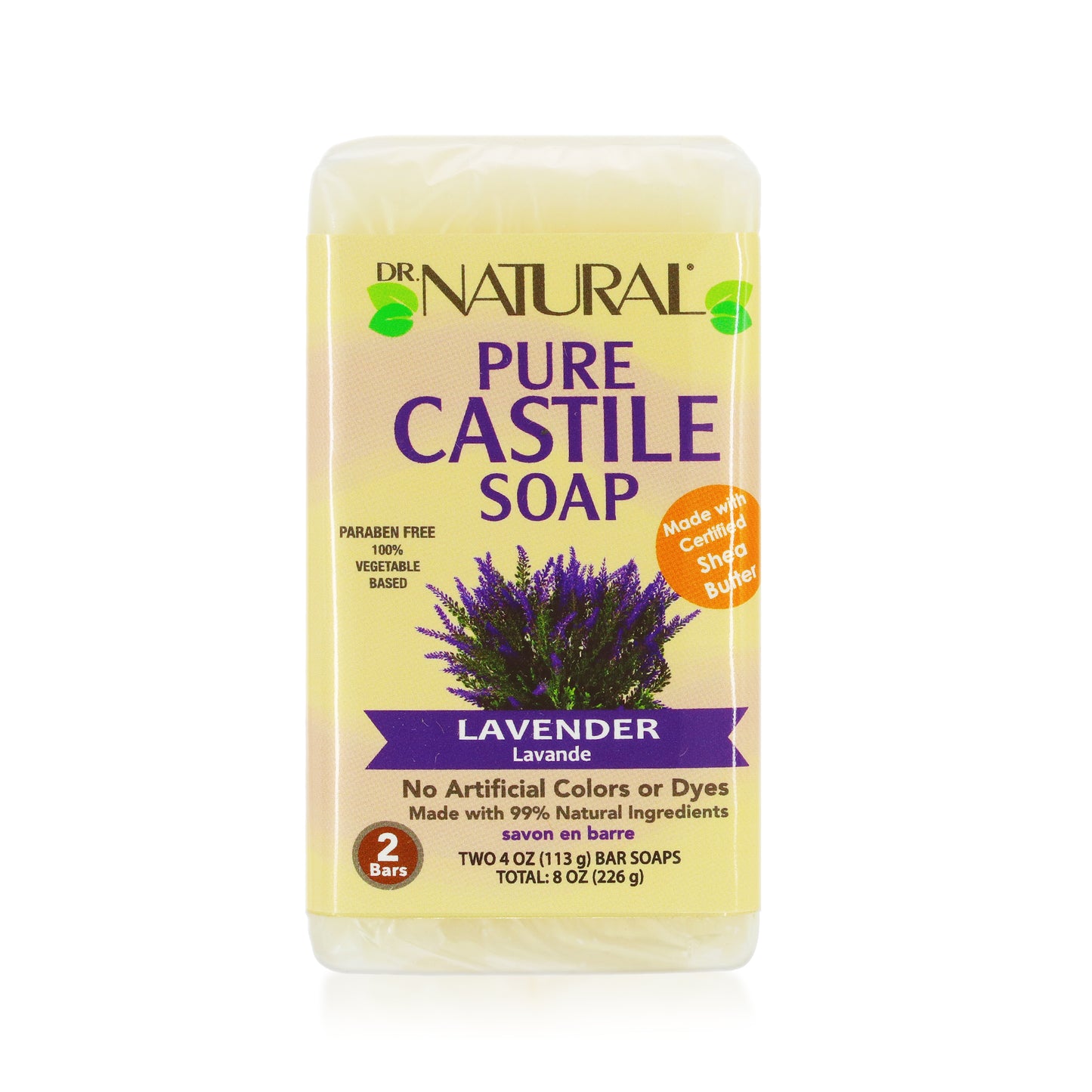 Castile Bar Soap - 4 Pack