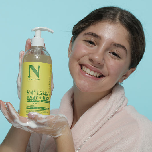 Dr. Natural 3-in-1 Tear-Free Baby + Kids Soap