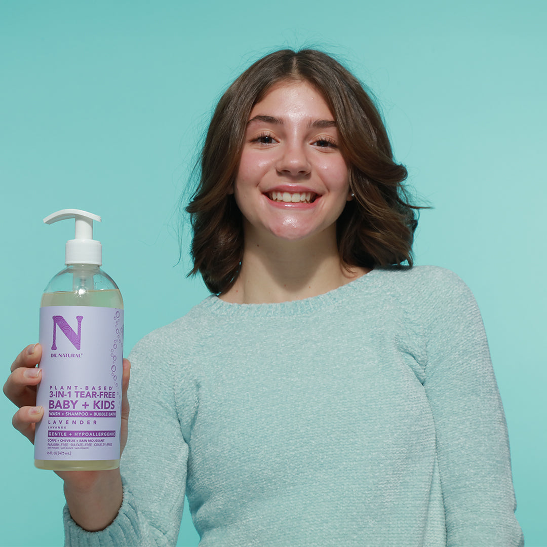 Dr. Natural 3-in-1 Tear-Free Baby + Kids Soap