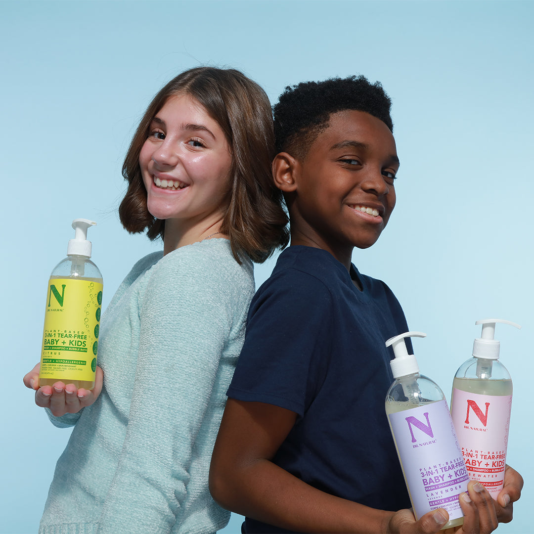 Dr. Natural 3-in-1 Tear-Free Baby + Kids Soap