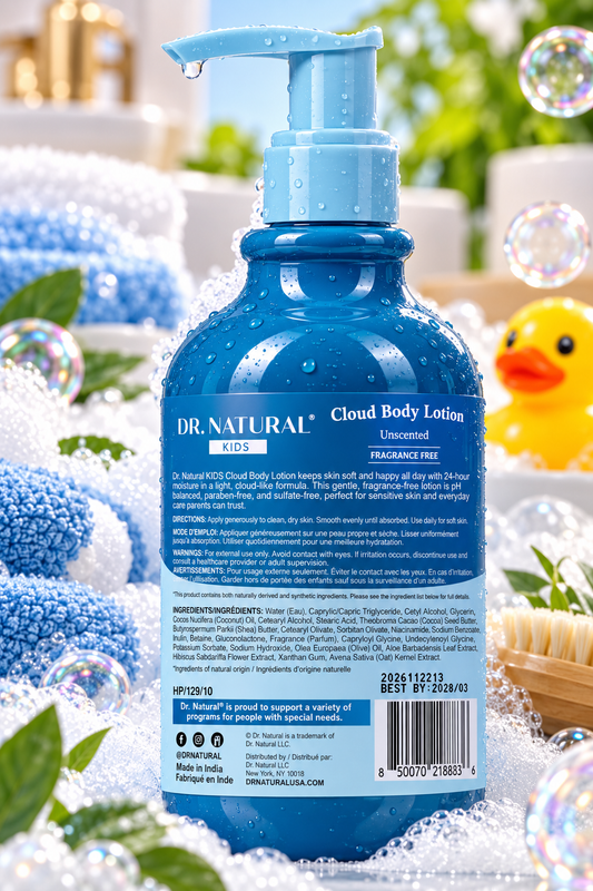 Dr. Natural Kids Cloud Body Lotion – Unscented