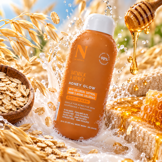 Honey Glow Body Wash – Oatmilk  Honey