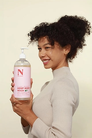 Hemp Body Wash Rosewater