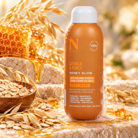 Honey Glow Body Wash – Oatmilk  Honey