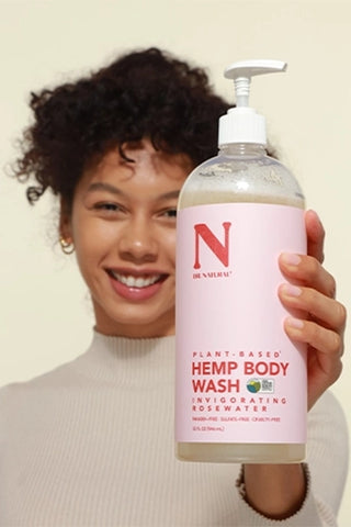 Hemp Body Wash Rosewater