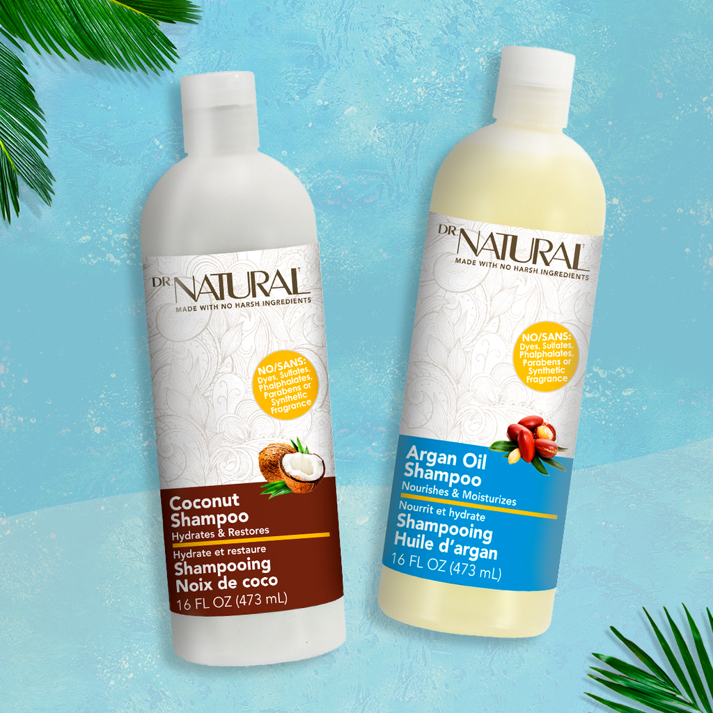 skrivning blive forkølet Næsten Dr. Natural Shampoo | Available in Coconut or Argan Oil – Dr. Natural LLC