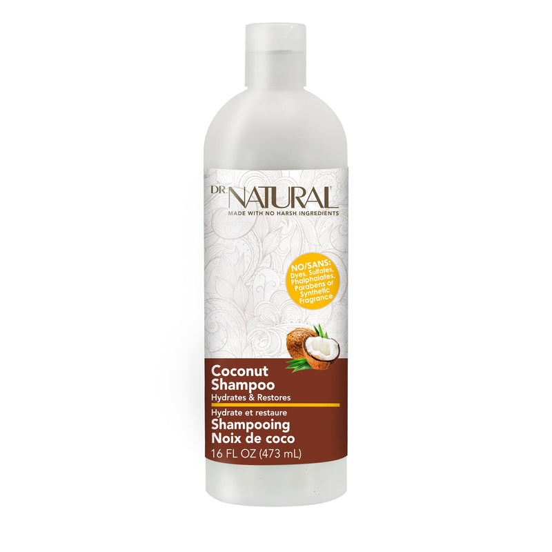 Dr. Natural Shampoo | Available in Coconut or Argan Oil