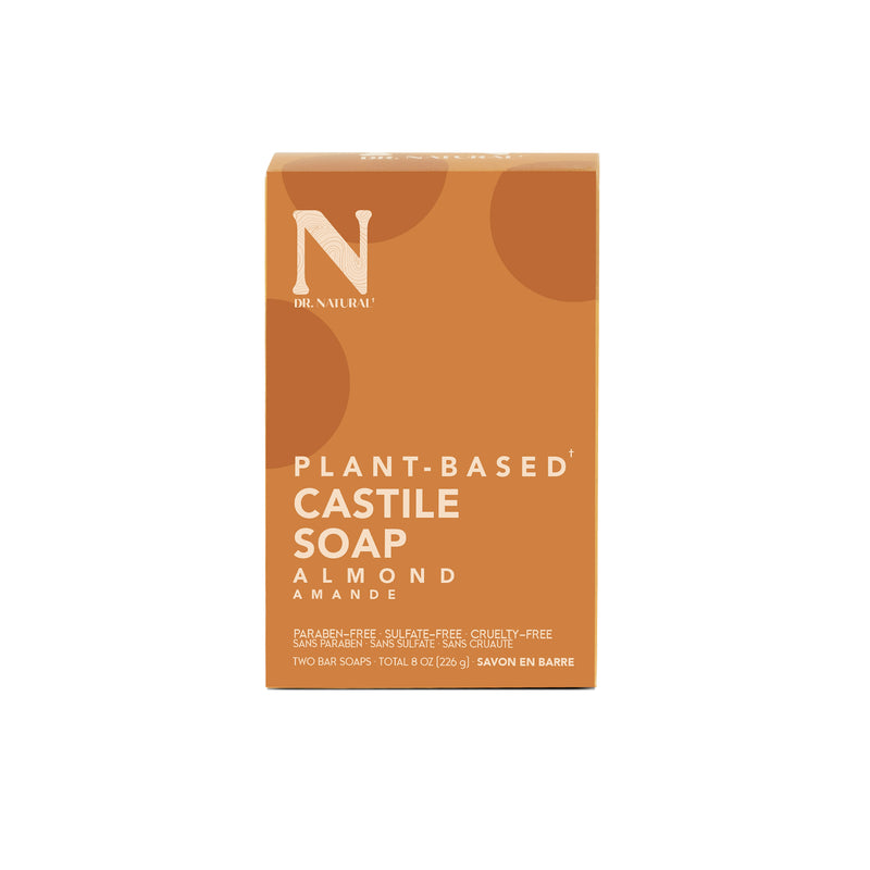 Almond Pure-Castile Bar Soap with Organic Ingredients
